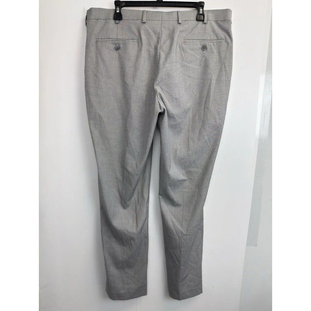 Apartment 9 Premier Flex Slim Fit Dress Pants‎ Mens 38x32 Gray Stretch